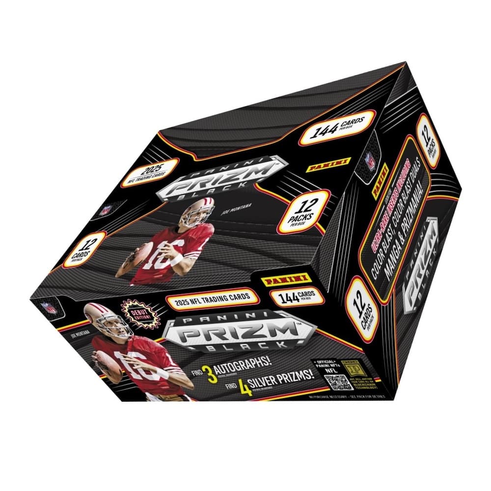 2025 Panini Prizm Black Football cover