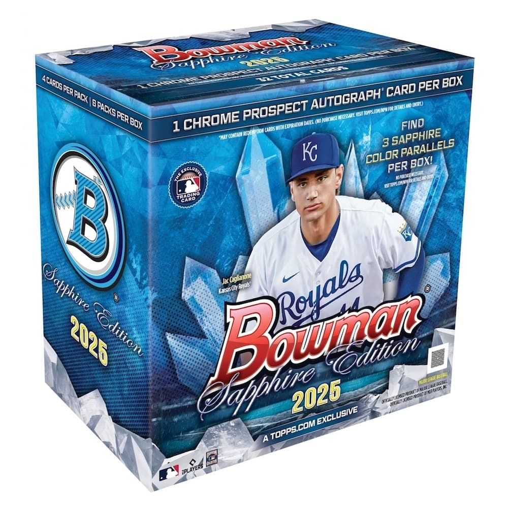 2025 Bowman Baseball Sapphire cover