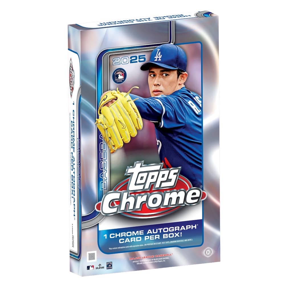 2025 Topps Chrome Baseball cover
