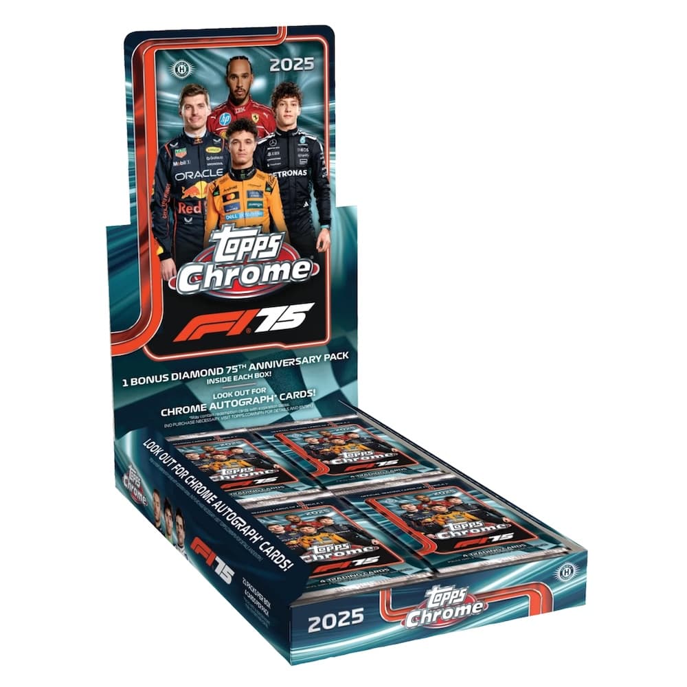 2025 Topps Chrome Formula 1 Racing cover