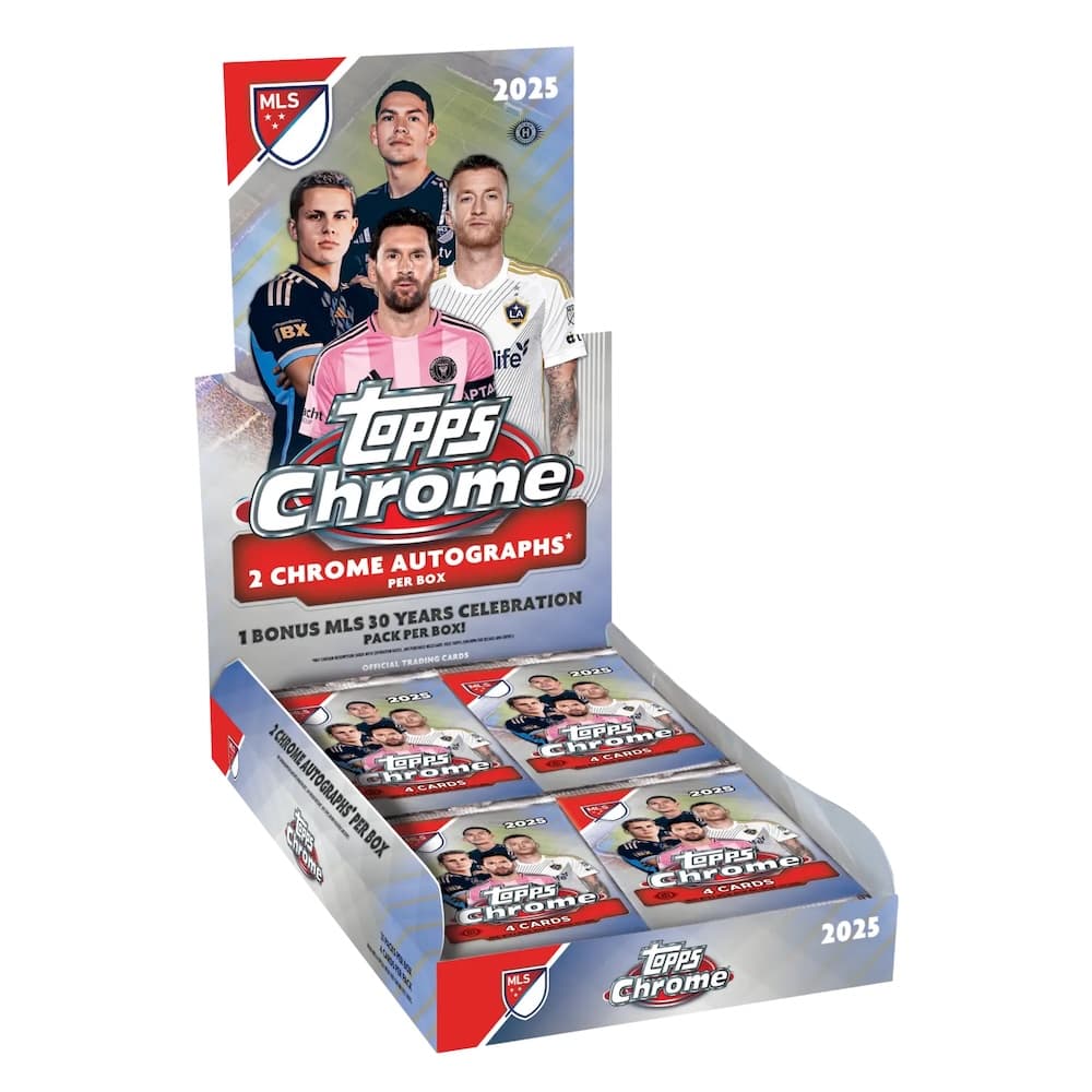 2025 Topps Chrome MLS Soccer cover