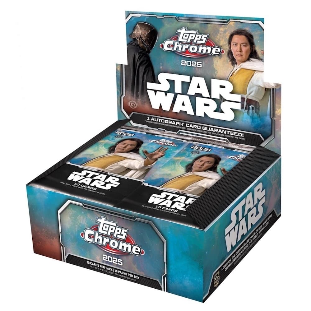 2025 Topps Chrome Star Wars cover