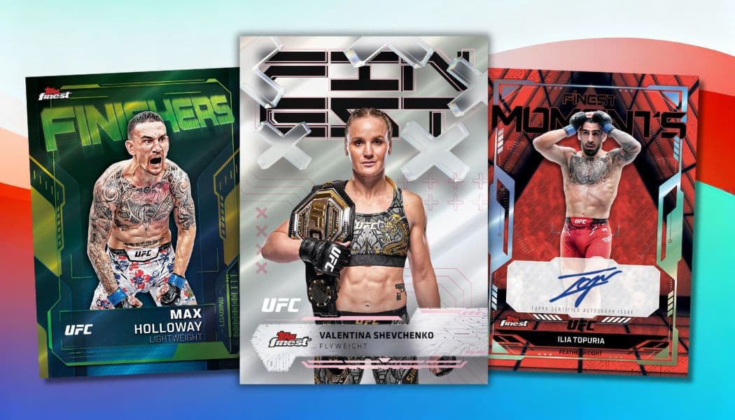 2025 Topps Finest UFC cover