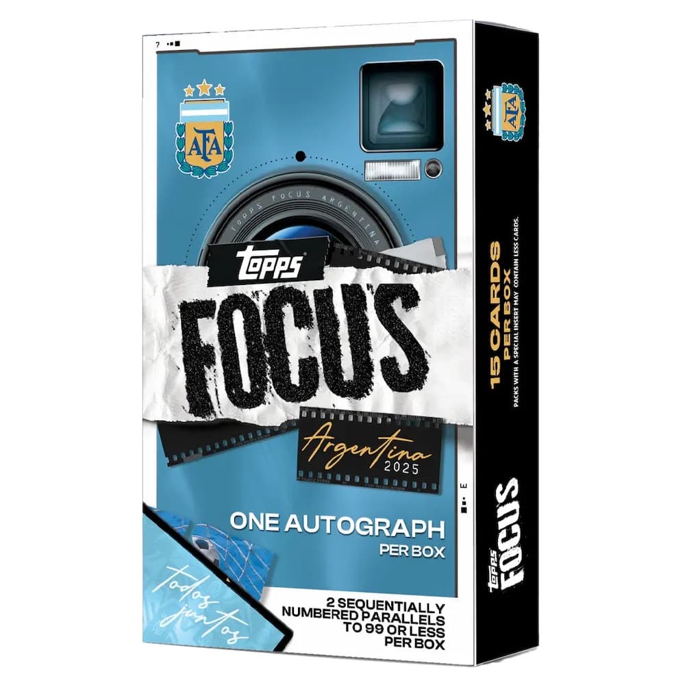2025 Topps Focus Argentina Soccer cover