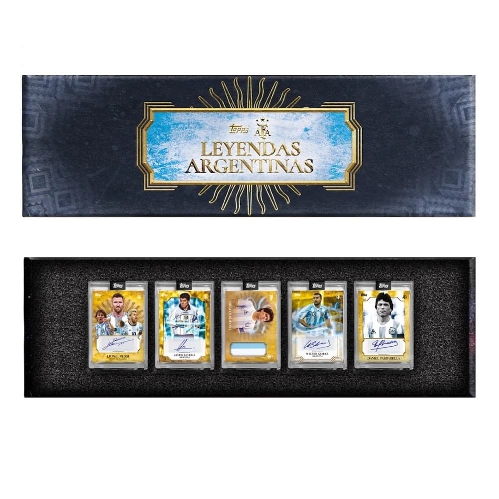 2025 Topps Leyendas Argentinas Soccer cover