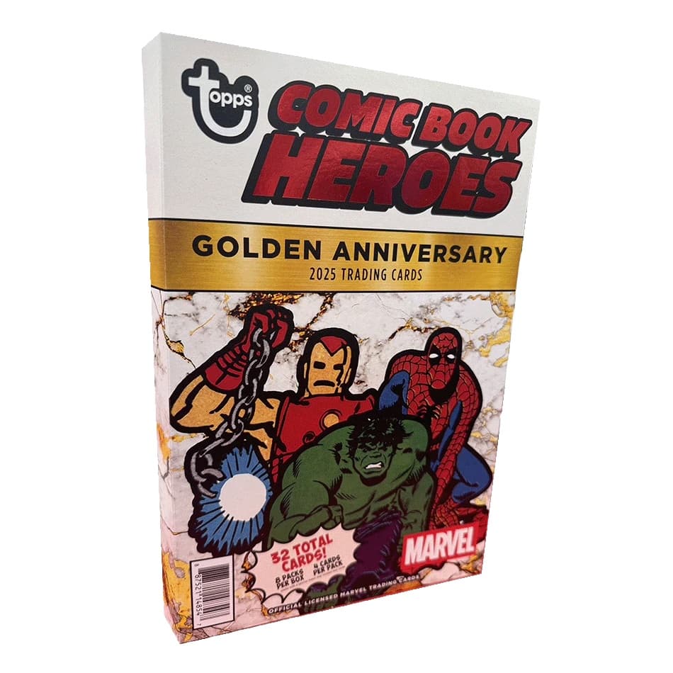 2025 Topps Marvel Comic Book Heroes 1975 Golden Anniversary cover