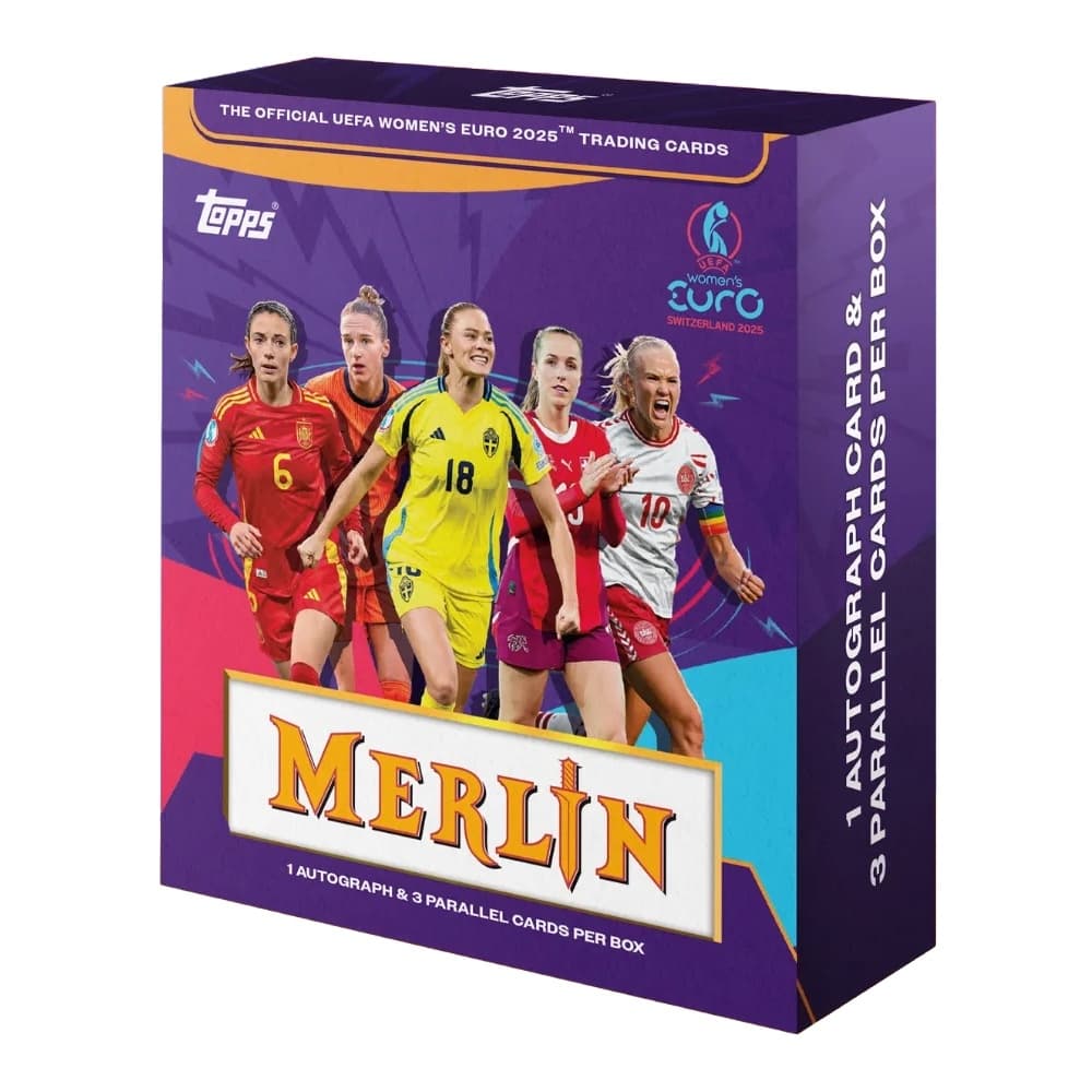 2025 Topps Merlin UEFA Women's Euro Soccer cover