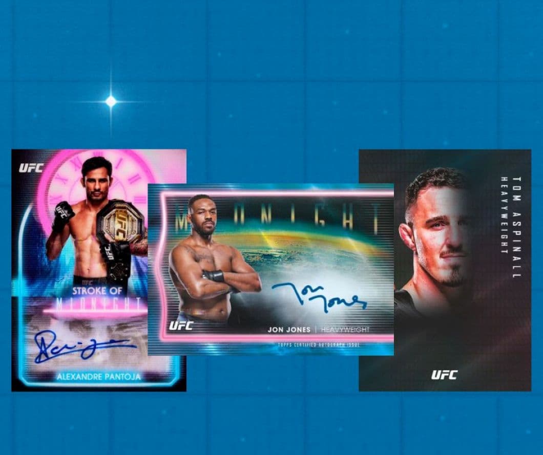 2025 Topps Midnight UFC cover