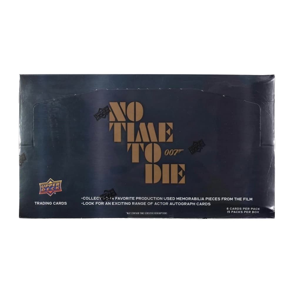 2025 Upper Deck James Bond No Time to Die cover