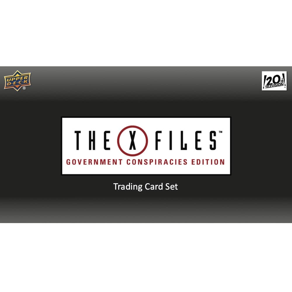 2025 Upper Deck The X-Files Government Conspiracies cover