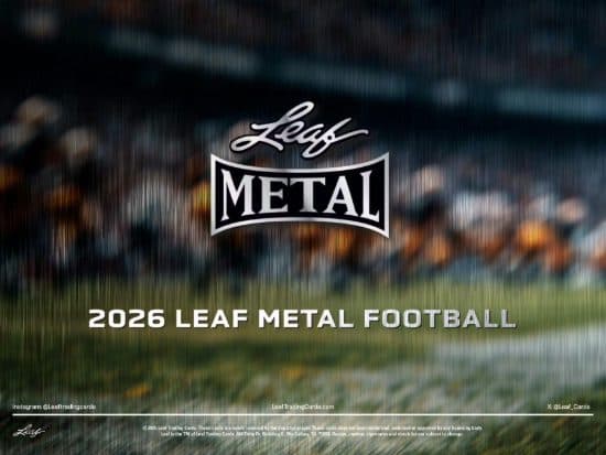 2026 Leaf Metal Football cover
