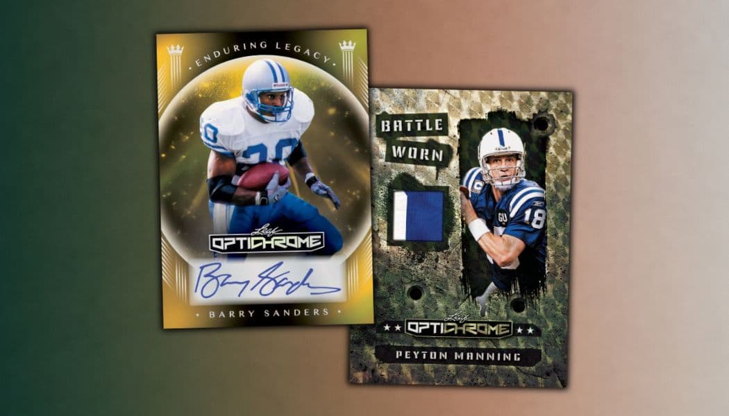 2026 Leaf Optichrome Football cover