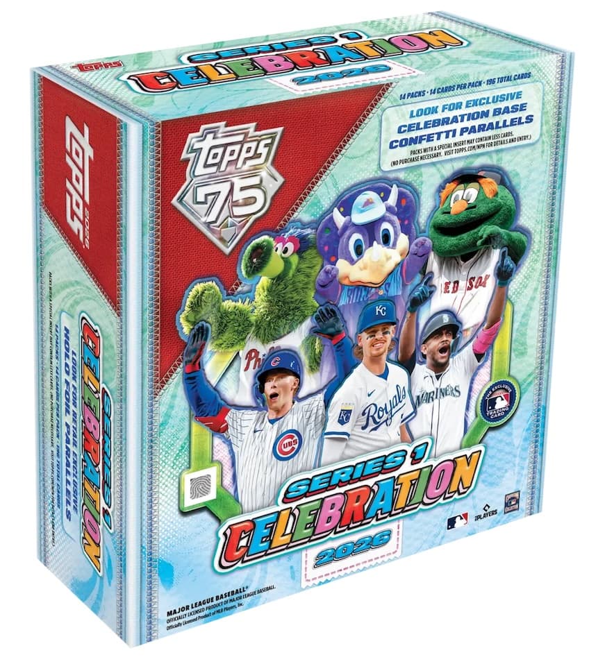 2026 Topps Celebration Series 1 Baseball cover