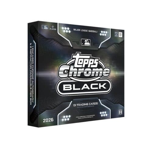 2026 Topps Chrome Black Baseball cover