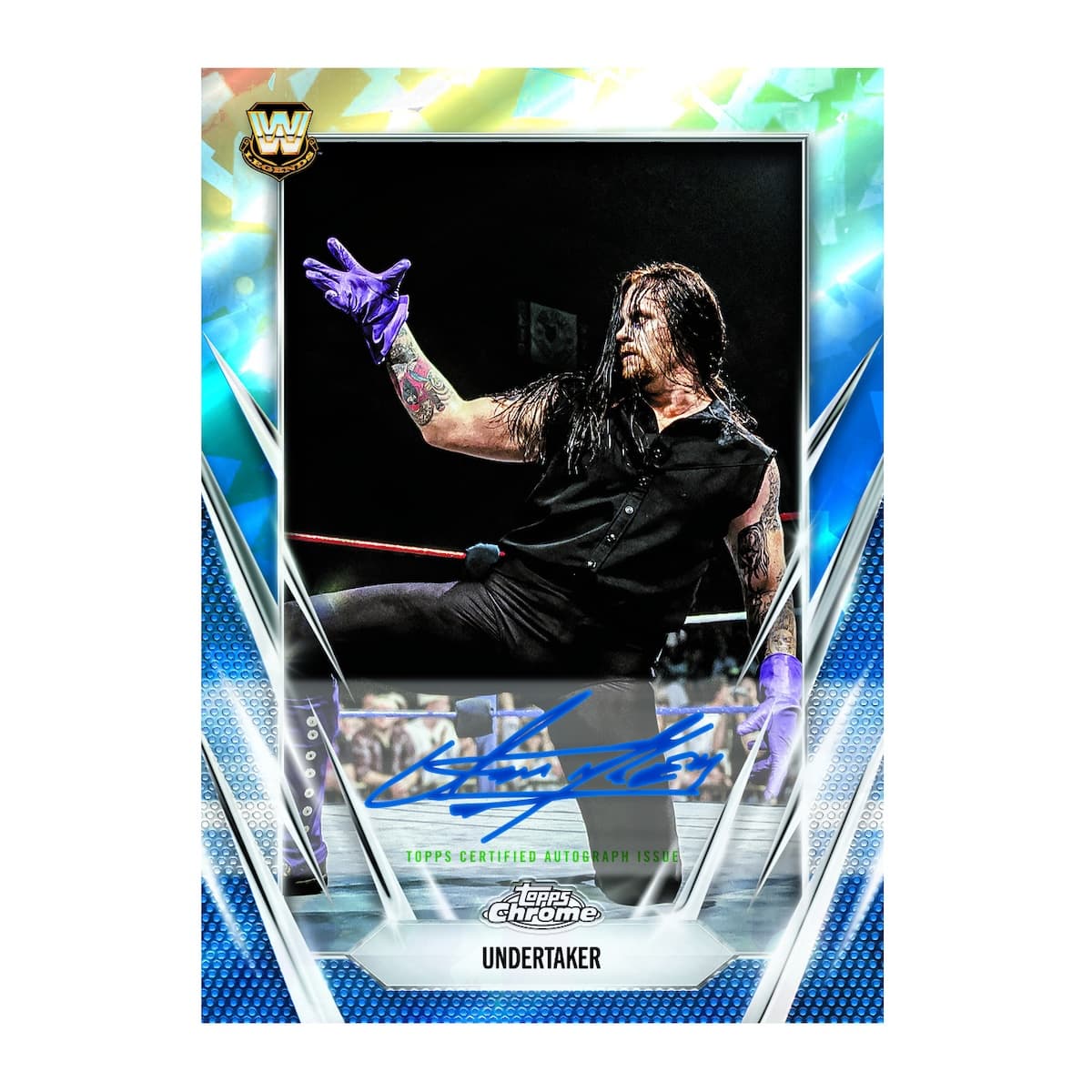 2026 Topps Chrome Sapphire WWE Wrestling cover