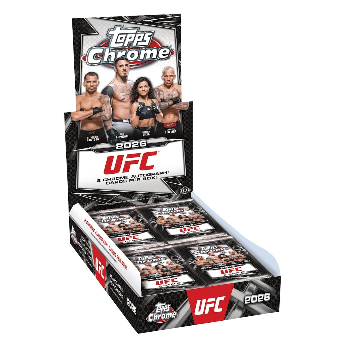2026 Topps Chrome UFC cover
