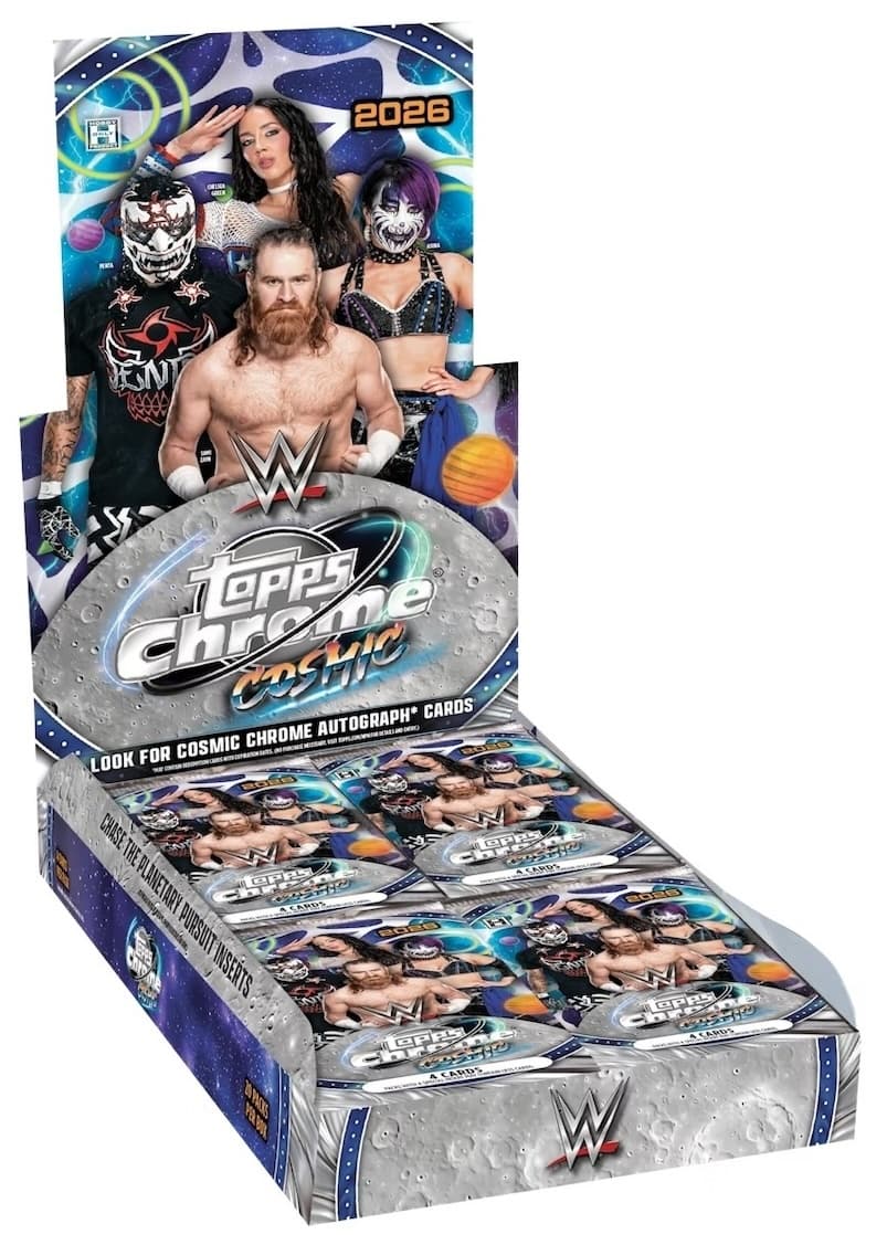 2026 Topps Cosmic Chrome WWE Wrestling cover
