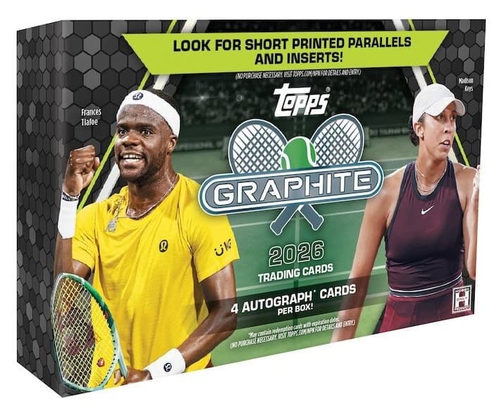 2026 Topps Graphite Tennis cover