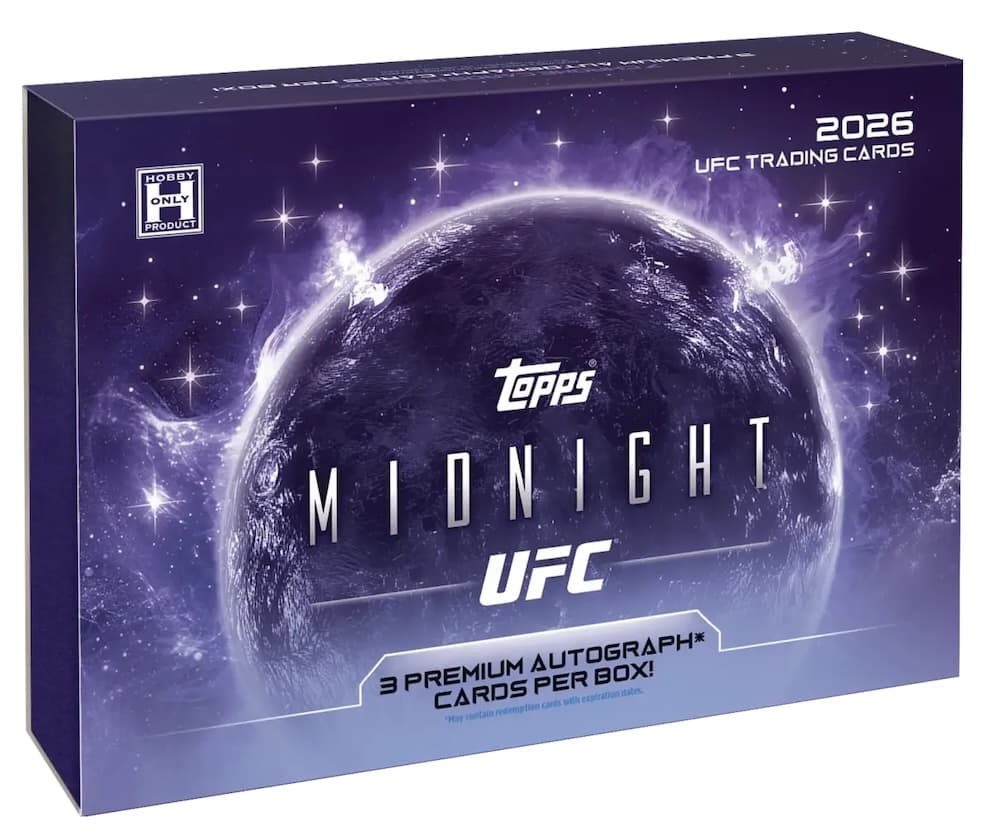2026 Topps Midnight UFC cover