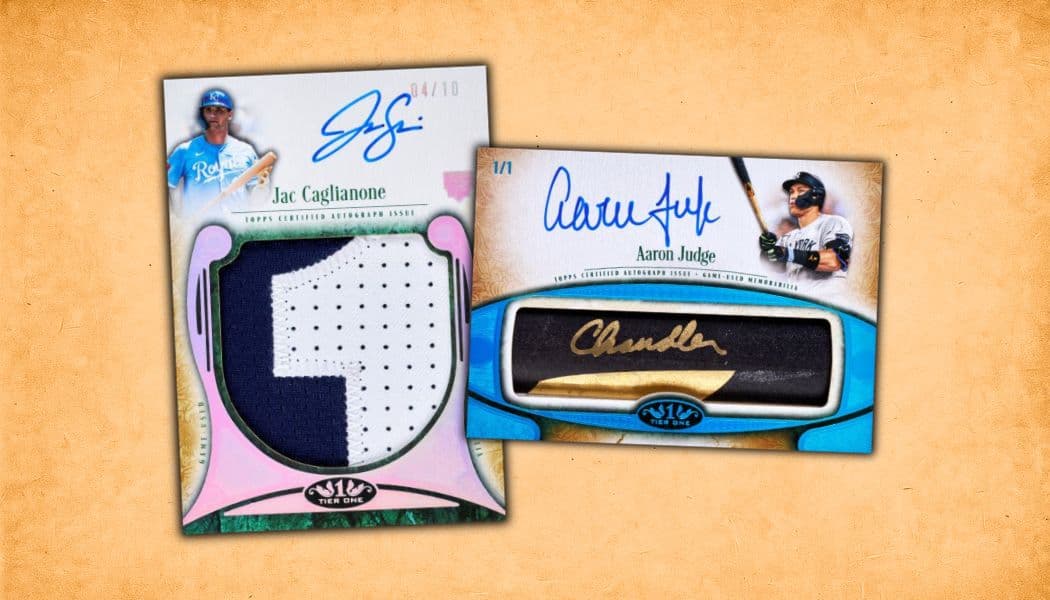 2026 Topps Tier One Baseball cover