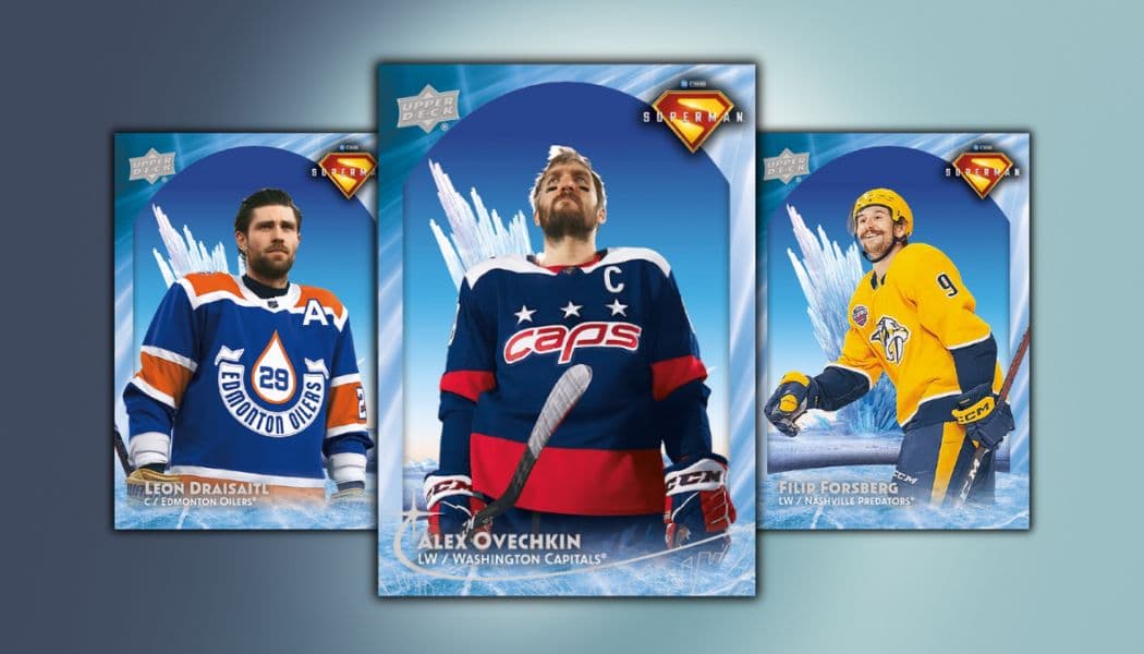 2026 Upper Deck DC x NHL Crossover: Fortress Of Solitude cover